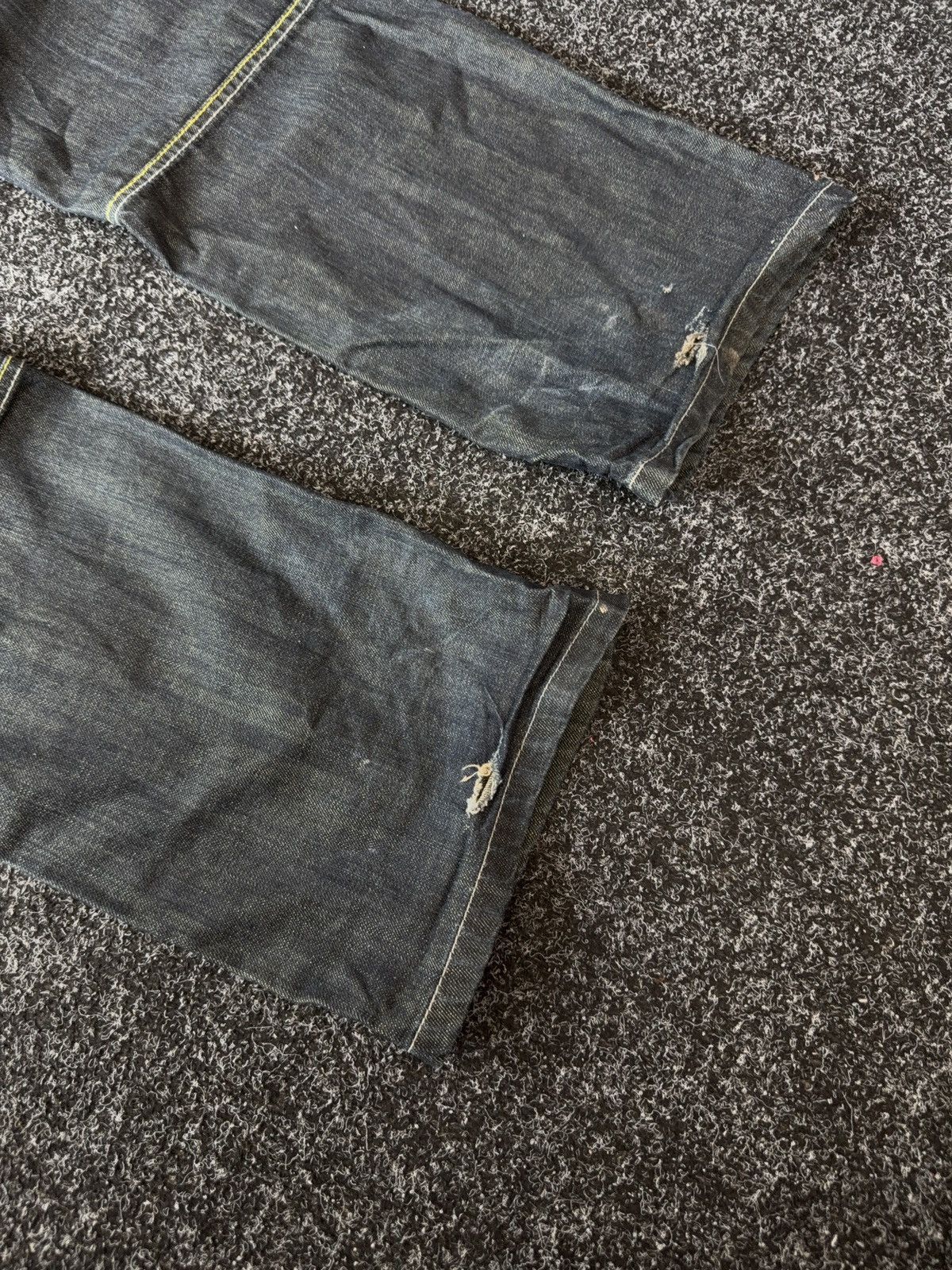 Kangol Vintage 90s Retro Y2K Baggy Kangol Denim pants Jeans Size US 34 / EU 50 - 12 Thumbnail