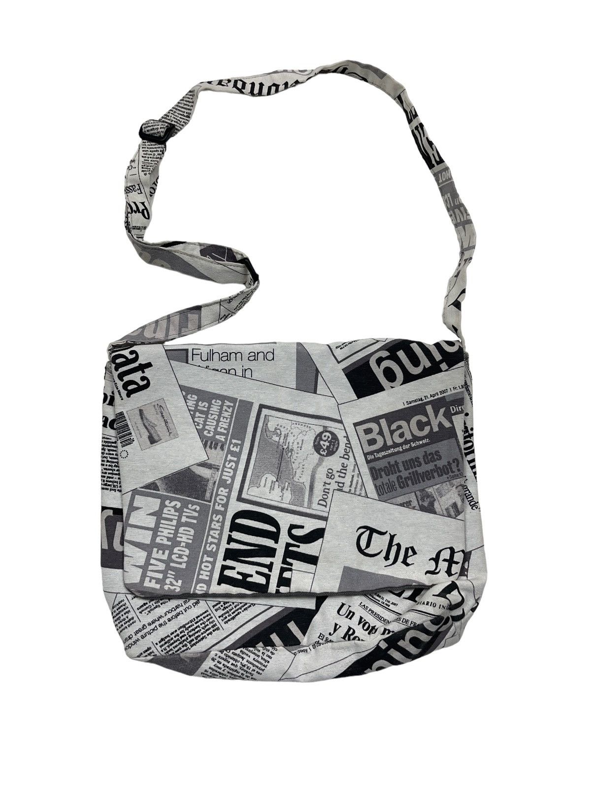 Japanese Brand × Vintage Vintage y2k John Galliano style Gazette Crossbody Bag Size ONE SIZE - 1 Thumbnail