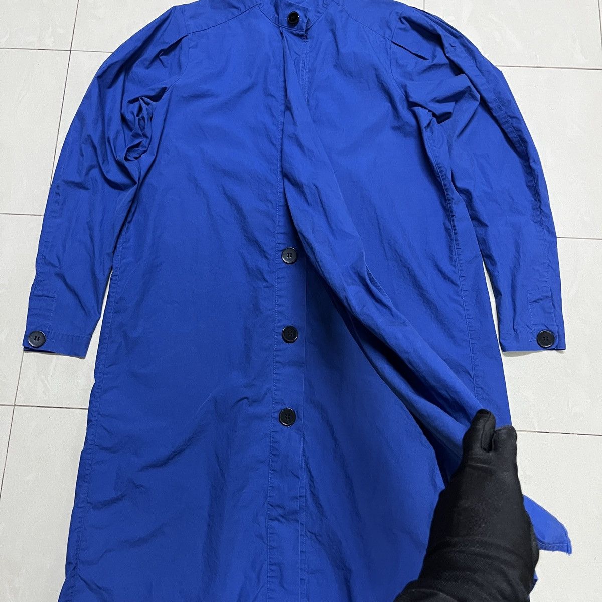 Christophe Lemaire × Lemaire Rare Lemaire Stand Collar Long Shirt/Light Jacket Size M / US 6-8 / IT 42-44 - 2 Thumbnail