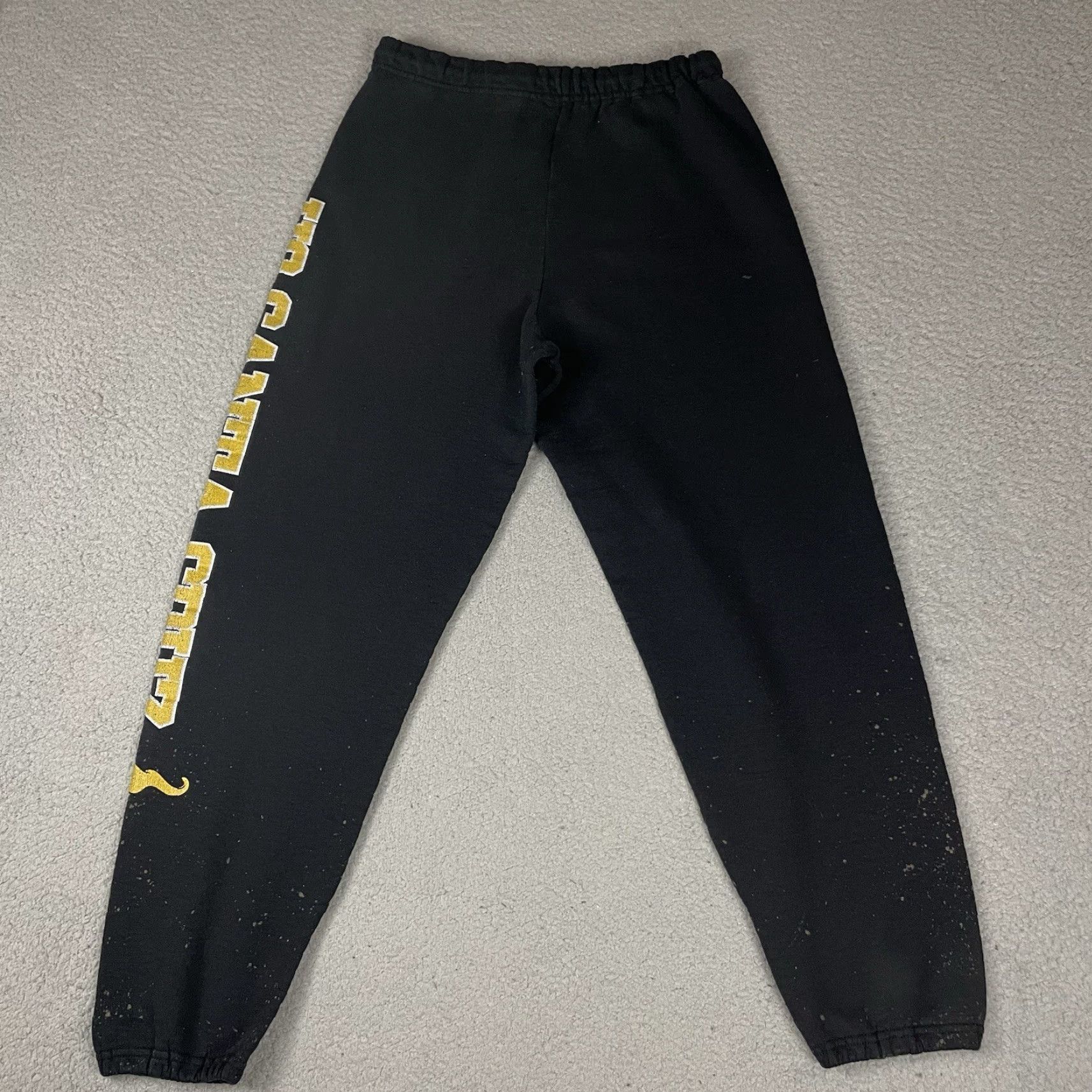 Jerzees VINTAGE UC SANTA CRUZ Slugs Sweatpants Men S Black College Athletic JERZEES Pattern Logo Size US 29 - 5 Thumbnail