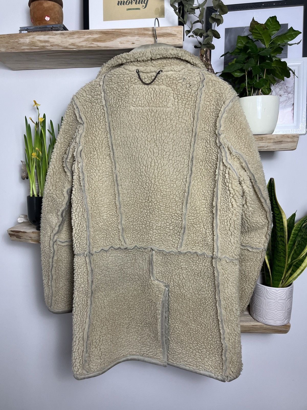 H&M × Maison Margiela Maison Martin Margiela x H&M Reversed Suede Shearling Jacket Size US L / EU 52-54 / 3 - 2 Thumbnail