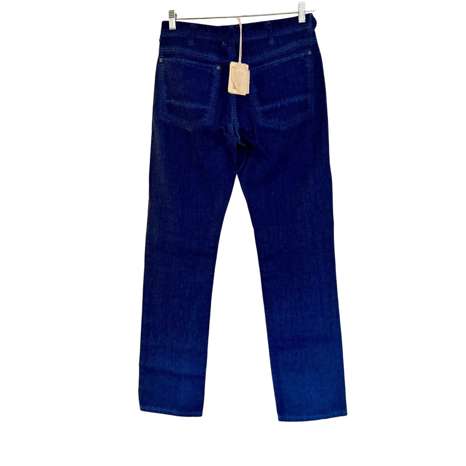 120% Lino 120% Lino NWT Men's Blue Linen Pocket Jeans Size US 30 / EU 46 - 2 Thumbnail