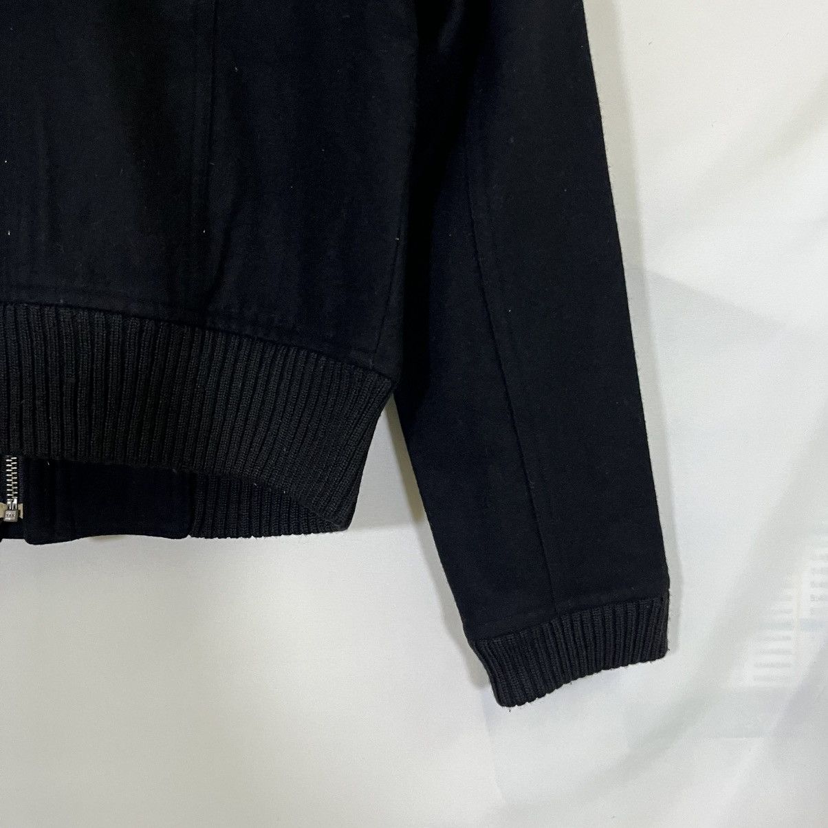 If Six Was Nine EMIT OF ENERGY RAY BEAMS WOOL WORKER STYLE BOMBER JACKET Size S / US 4 / IT 40 - 10 Thumbnail