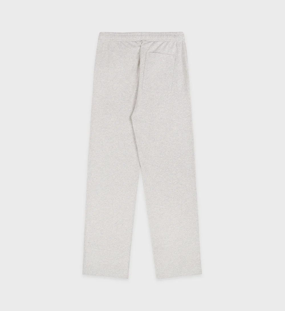 Sporty & Rich o1mle0525 Italic Logo Sweatpant in Heather Gray Size 32" / US 10 / IT 46 - 7 Thumbnail