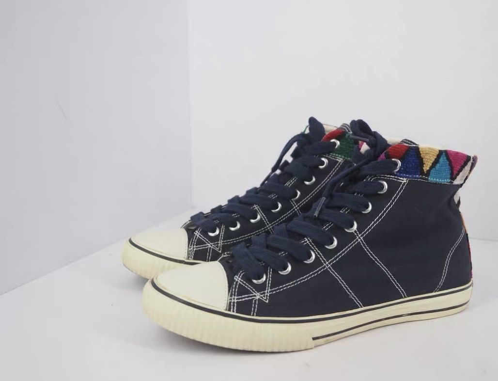 Visvim Visvim Kiefer Hi Mayan High-Top Canvas Shoes J16 Size US 9 / EU 42 - 1 Thumbnail