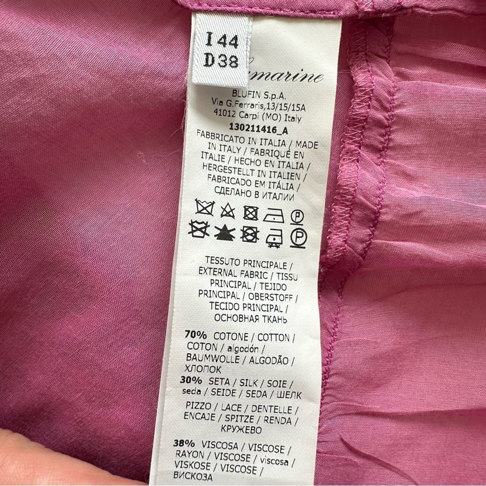 Blumarine Blumarine dress size 44 IT or 6 US Authentic Retail 960$ Size M / US 6-8 / IT 42-44 - 6 Thumbnail