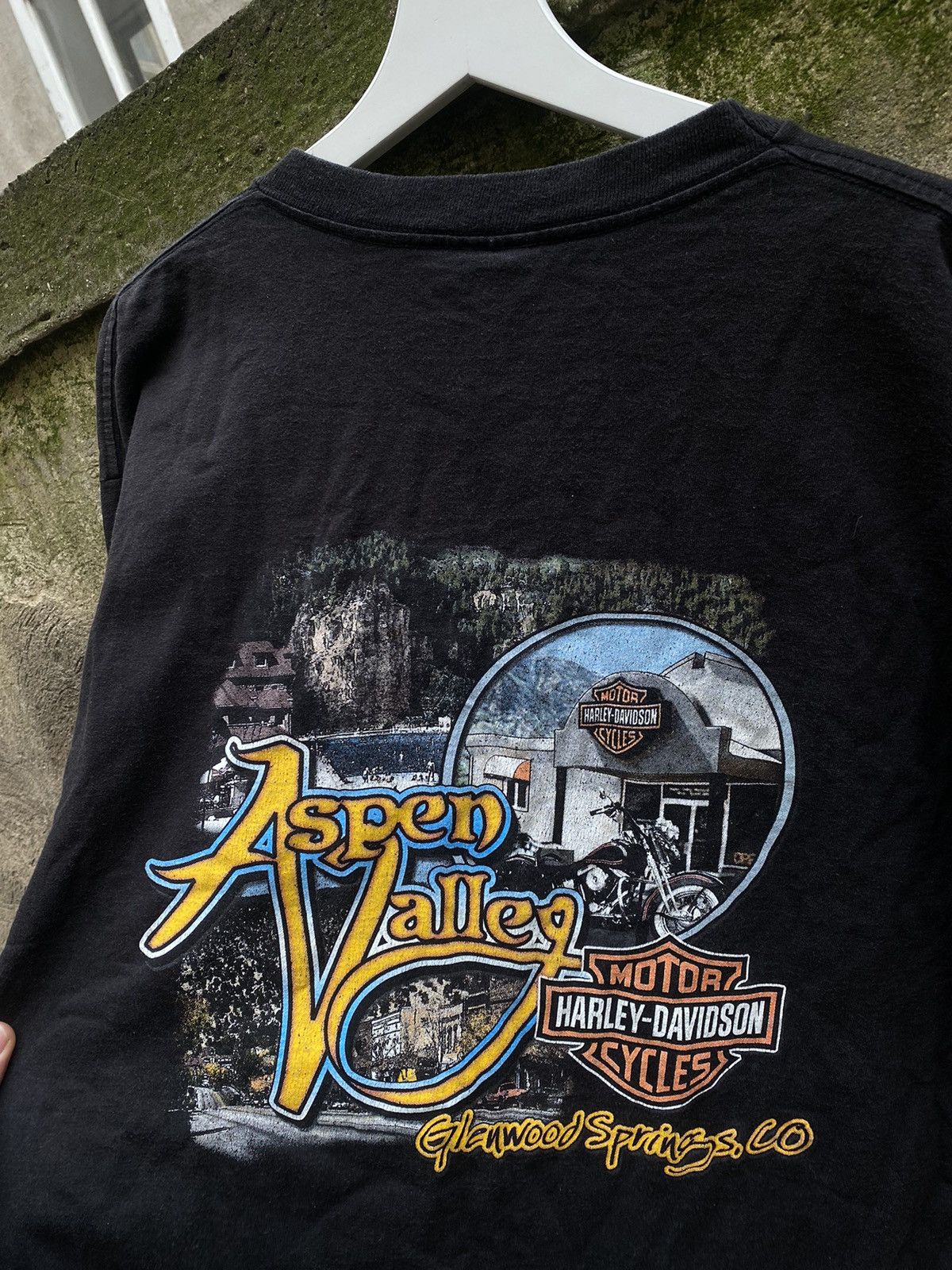 Harley Davidson × Vintage Vintage Harley-Davidson Flame Sleeves 2000 Longsleeve Size US XL / EU 56 / 4 - 8 Thumbnail
