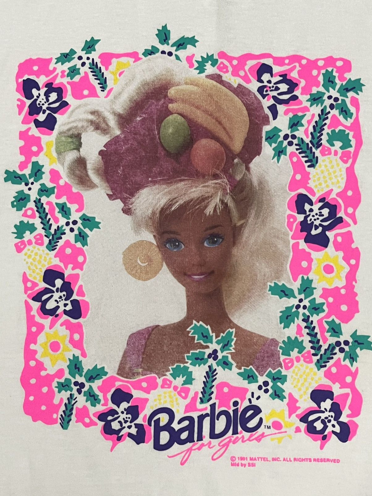 Vintage Vintage Barbie 90s t shirt Size US L / EU 52-54 / 3 - 2 Thumbnail
