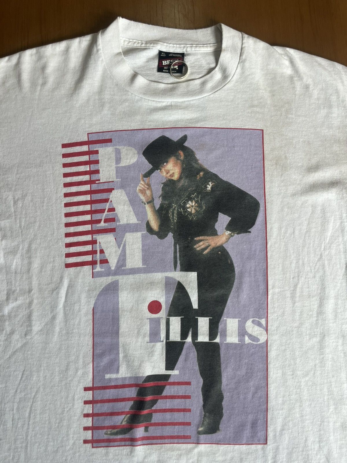 Band Tees Vintage PAM TILLIS Don’t Tell Me What To Do ! 90’s Tshirt Size US XL / EU 56 / 4 - 6 Thumbnail