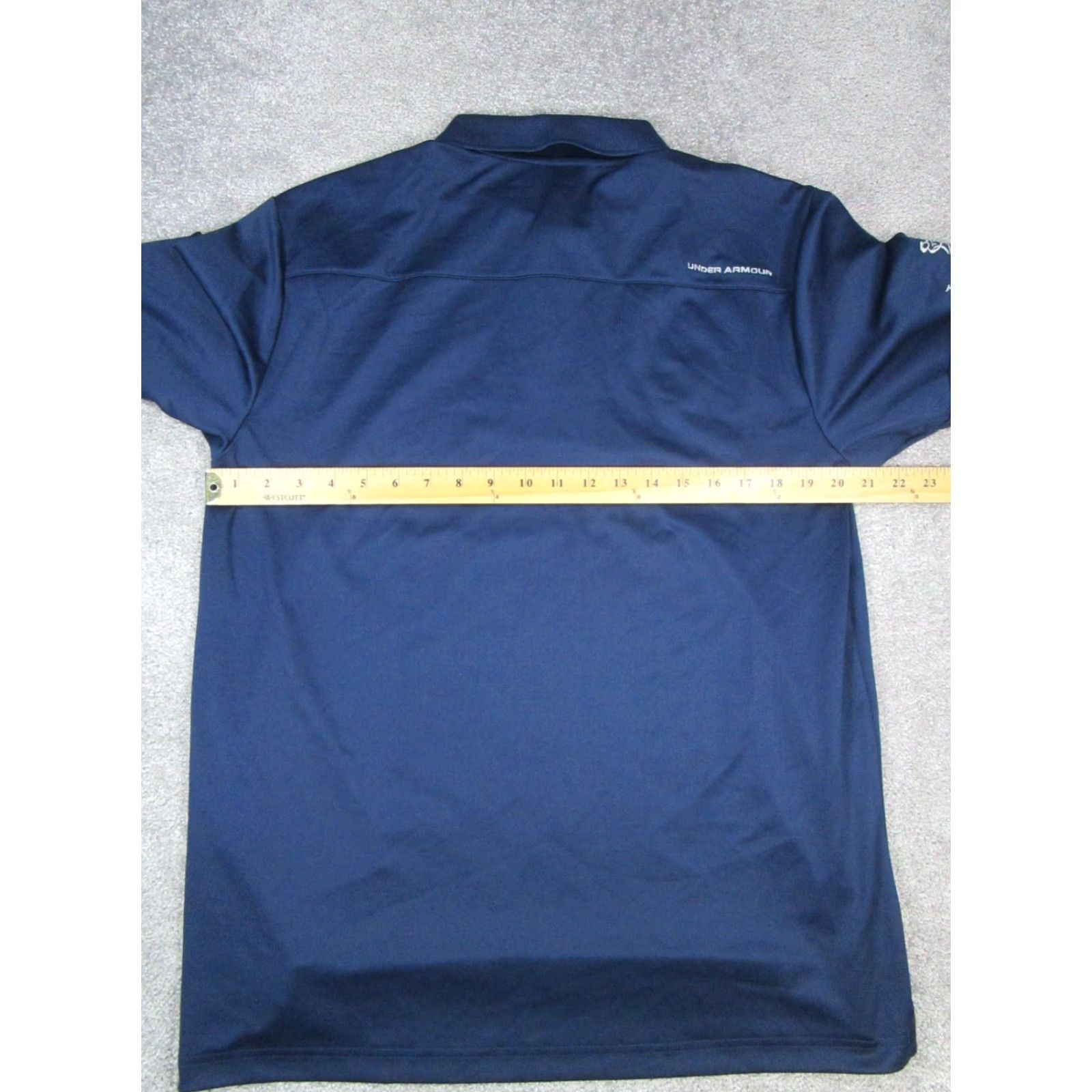 Under Armour Under Armour Polo Shirt Men’s Large Blue Golf Logo Short Sleeve Polo Mens Size US L / EU 52-54 / 3 - 7 Thumbnail