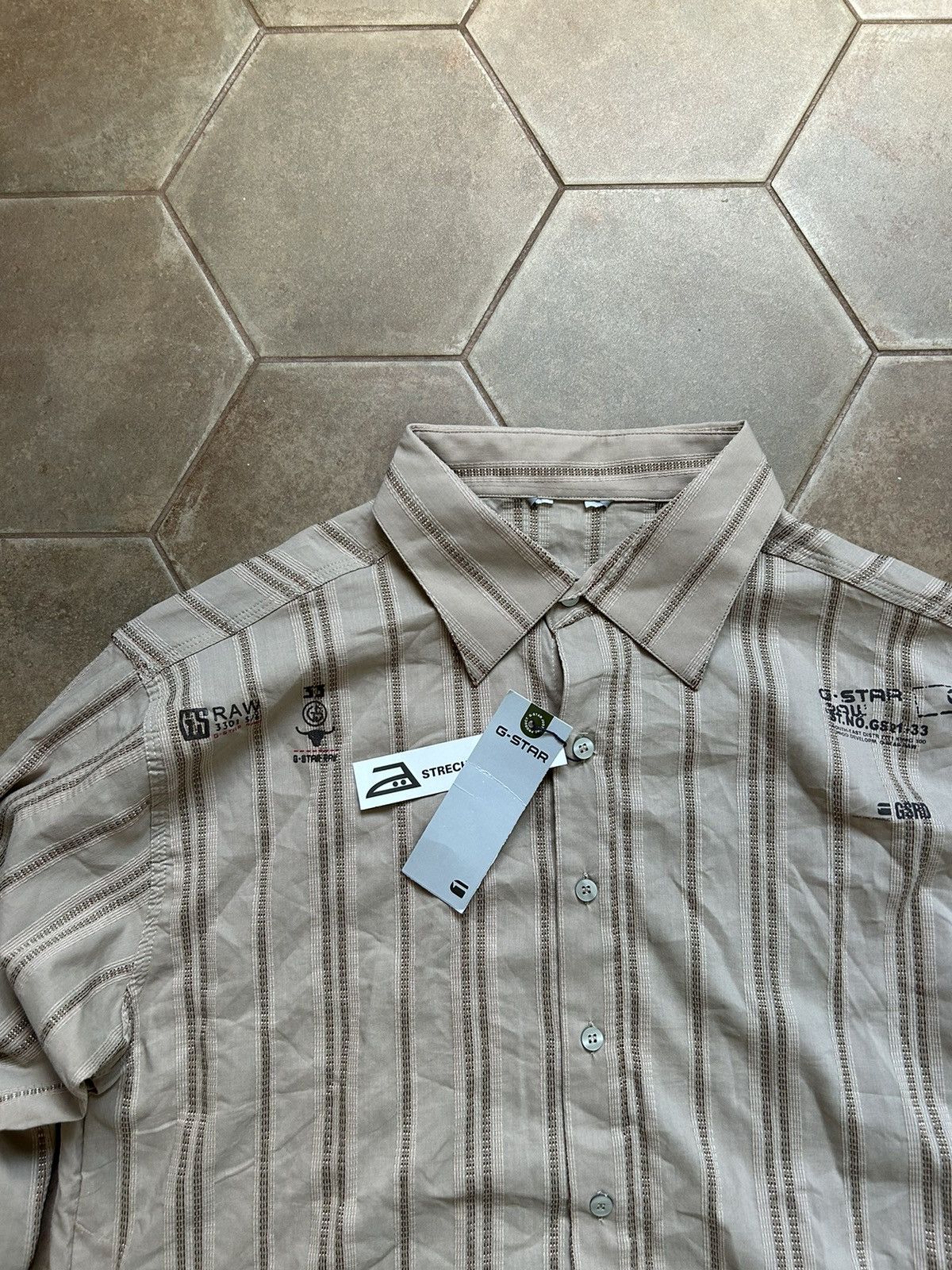 G-Star VINTAGE G STAR RAW BUTTON SHIRT Size US XL / EU 56 / 4 - 5 Thumbnail