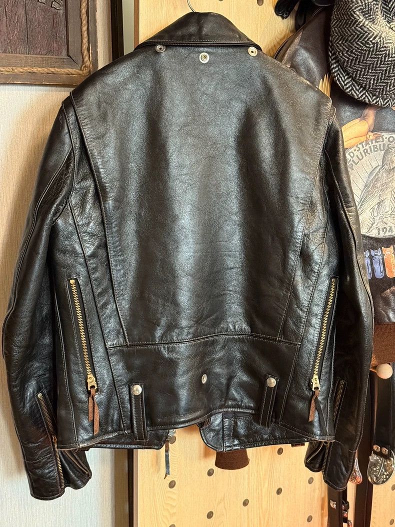 The Real McCoy's The Real McCoys J24 Old Version Black Horse Leather Tea Co Size US M / EU 48-50 / 2 - 3 Thumbnail