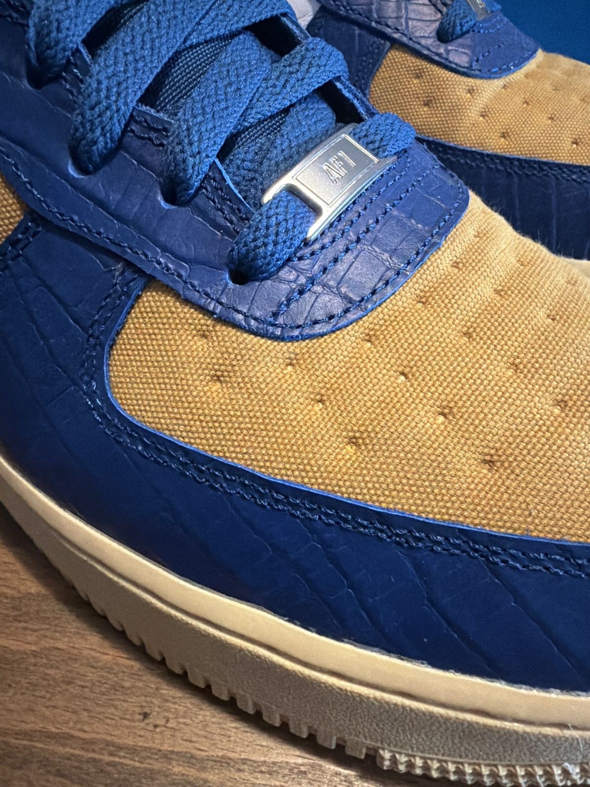 Nike × Undefeated Nike X Undefeated AF1 5 on it Size US 12.5 / EU 45-46 - 10 Thumbnail