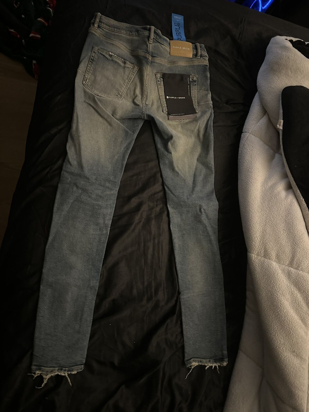 Purple Brand Purple Brand Blue Denim Jeans Size US 32 / EU 48 - 1 Thumbnail