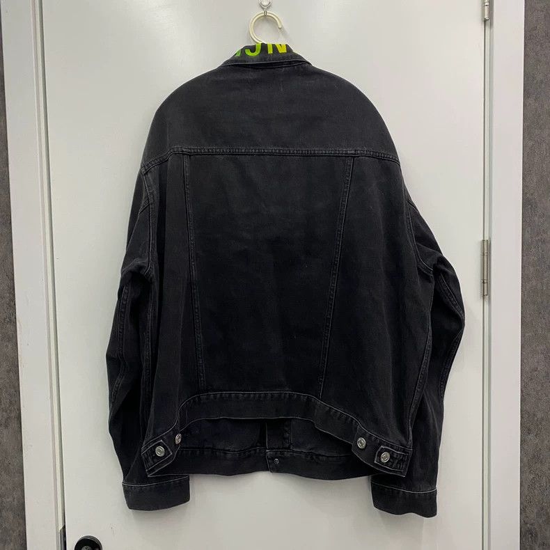 Balenciaga Balenciaga Colorful Embroidered Logo Denim Jacket Size US M / EU 48-50 / 2 - 2 Thumbnail