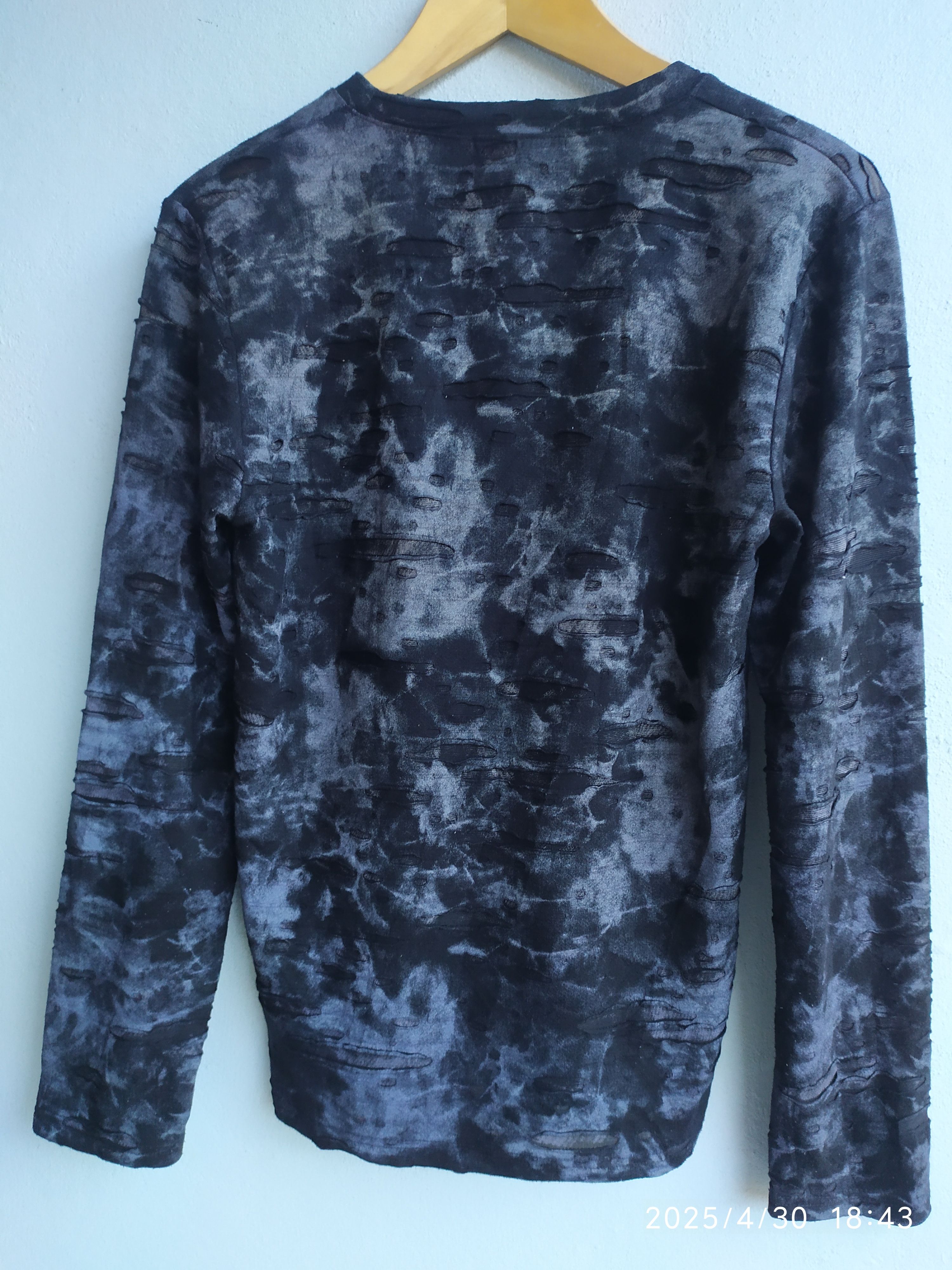 If Six Was Nine × Japanese Brand × Le Grande Bleu (L.G.B.) Japanese Sun Smile mesh Long sleeve shirt Size US S / EU 44-46 / 1 - 5 Thumbnail