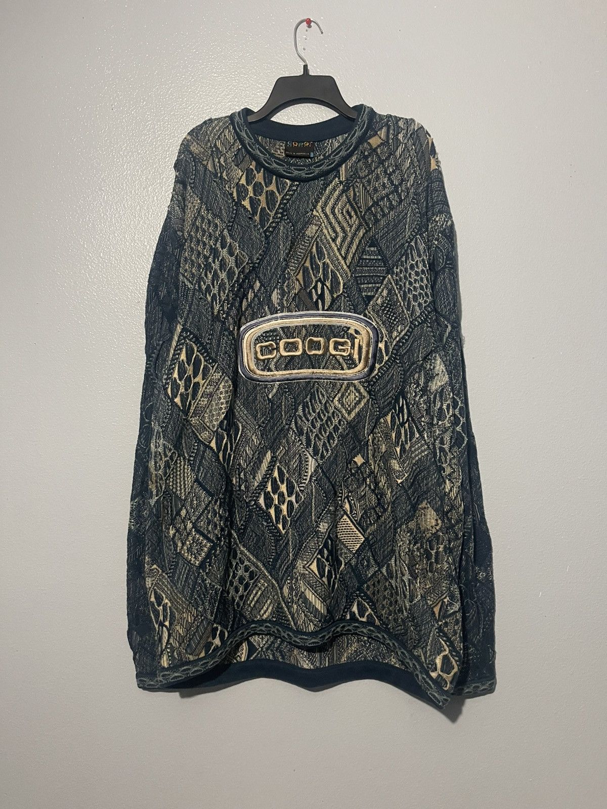 Coogi 90s Coogi Spell-out Sweater Made in Australia Size US XXL / EU 58 / 5 - 1 Thumbnail