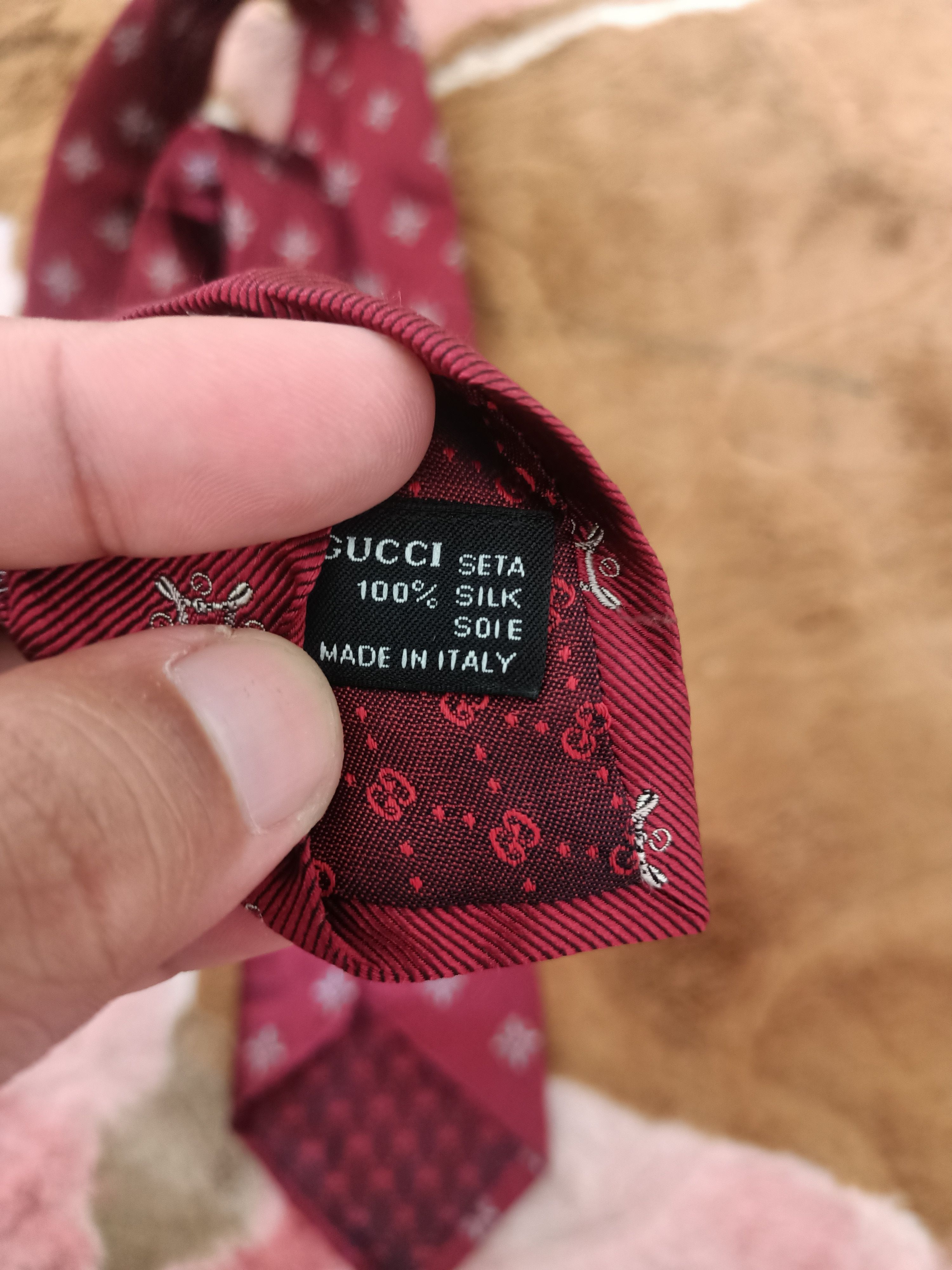 Gucci Gucci Made in Italy neckties Size ONE SIZE - 6 Thumbnail