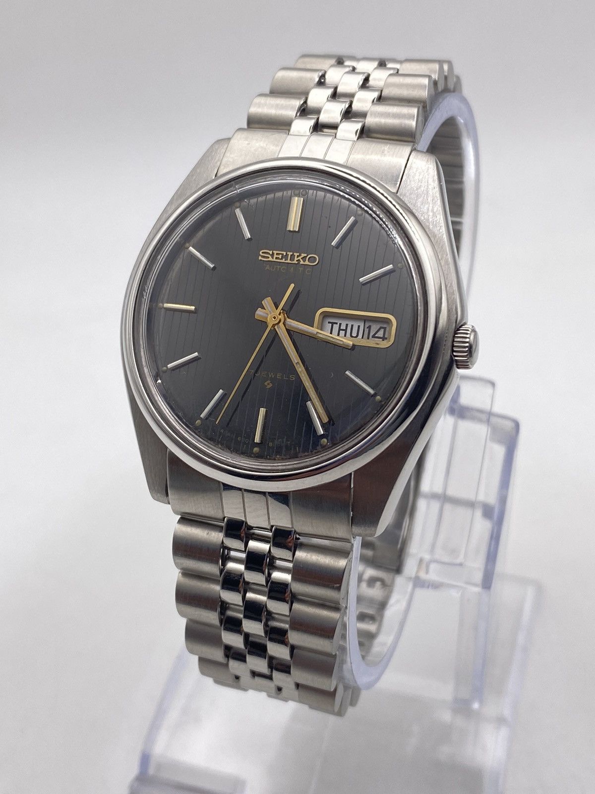 Seiko Vintage Seiko 5 Automatic 6309 Men’s Wristwatch Size 36 - 1 Thumbnail