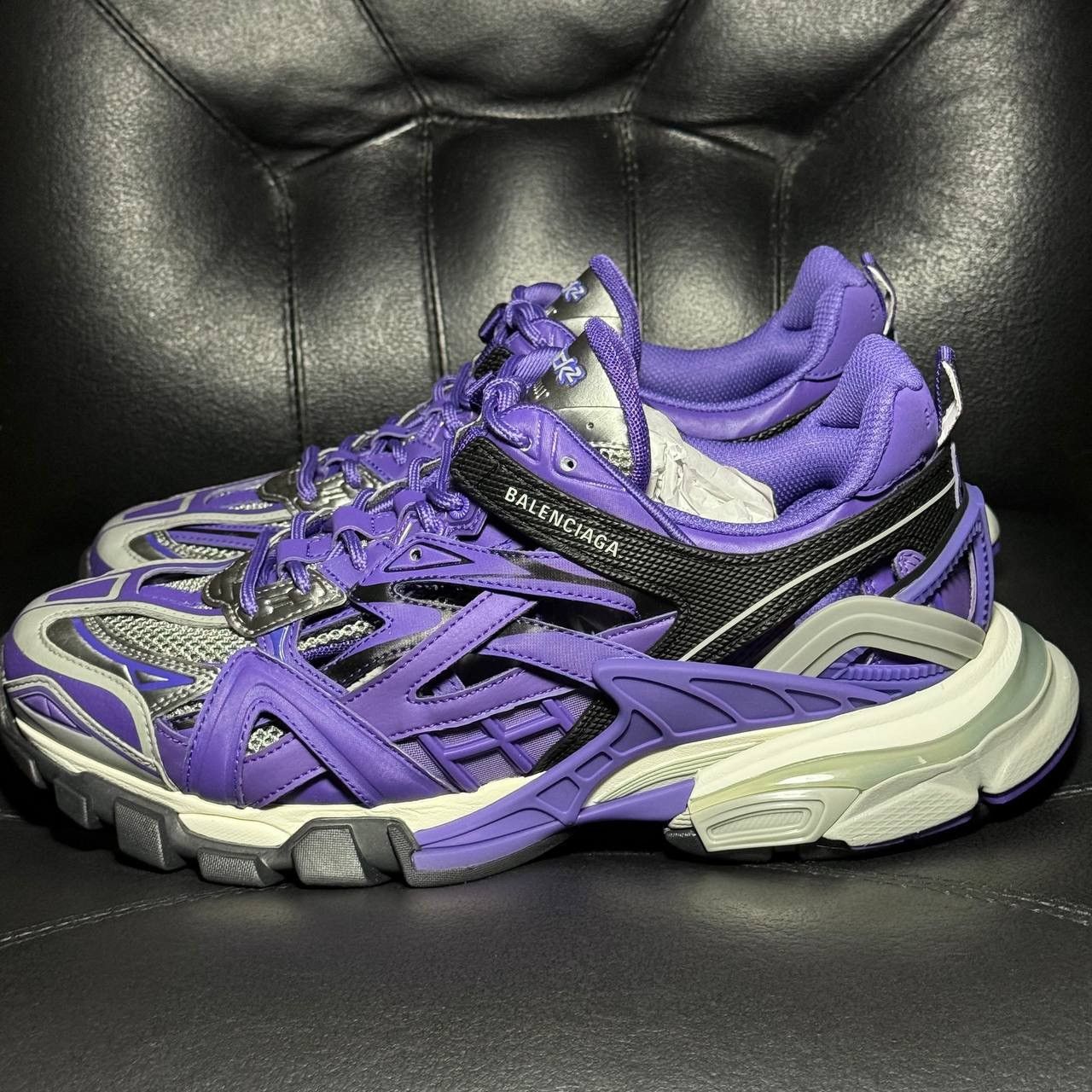 Balenciaga balenciaga track 2 new purple Size US 10 / EU 43 - 3 Thumbnail