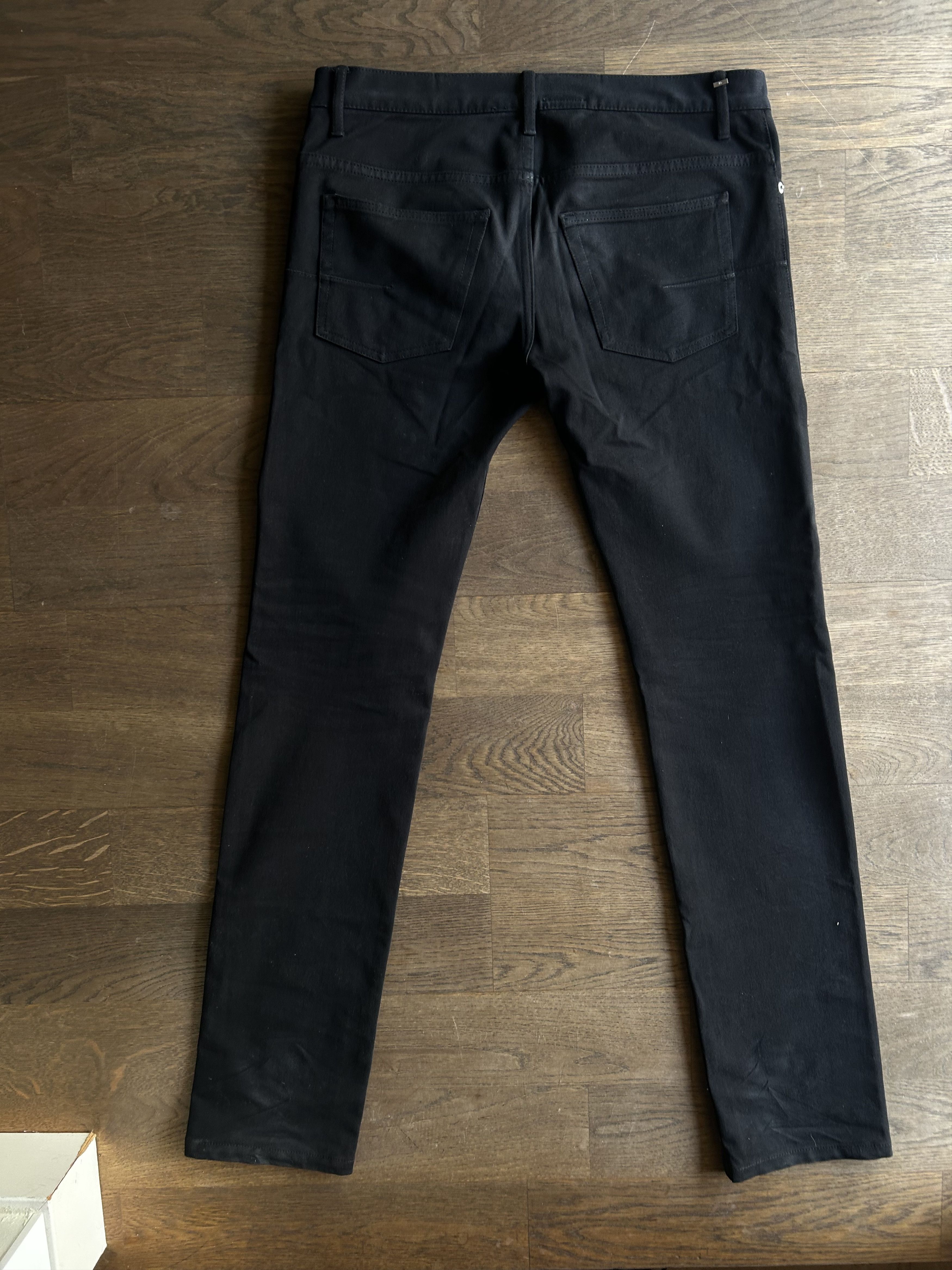 Dior Dior homme hedi slimane black jeans Size US 31 - 4 Thumbnail