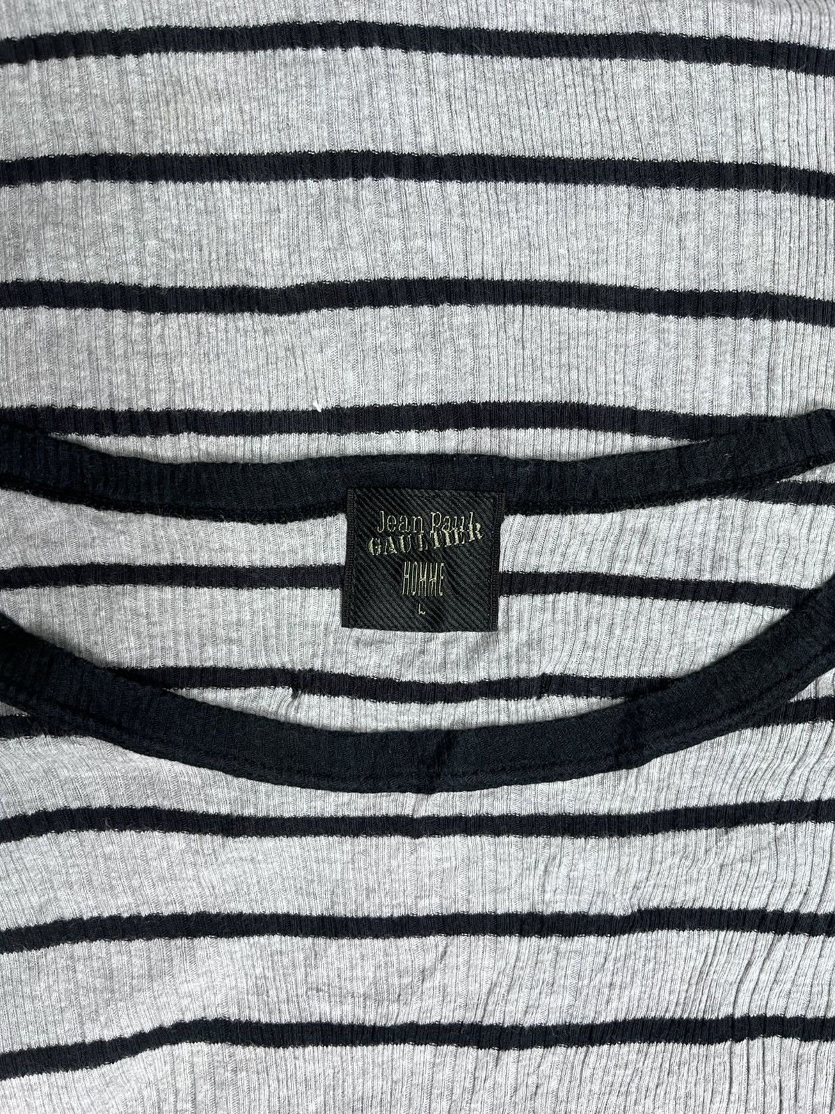 Jean Paul Gaultier Jean Paul Gaultier Homme Ringger Tee Stripped Size US M / EU 48-50 / 2 - 5 Thumbnail