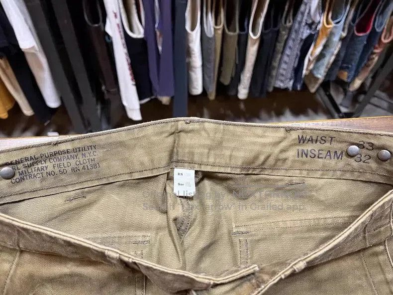 RRL Ralph Lauren RRL Double RL Casual Cargo Pants . Size US 33 - 4 Thumbnail