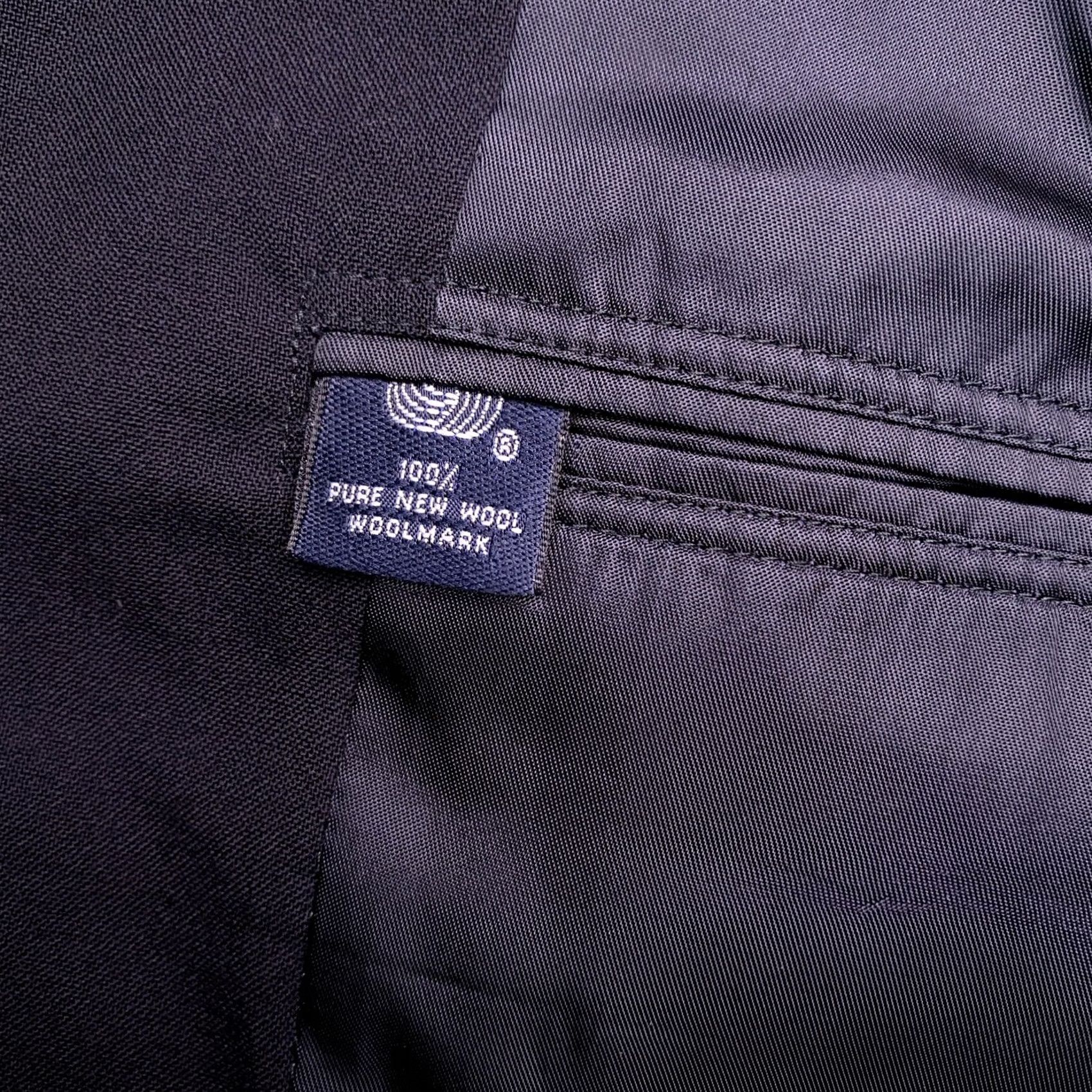 Brooks Brothers Brooks Brothers BrooksEase Suit Jacket 42R Wool Navy Blazer Men Regular Blue Solid 2-Button Notch Lapel Single-Breasted USA Vintage N/A Size 42R - 6 Thumbnail