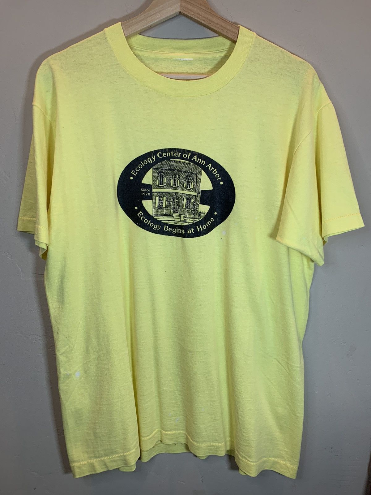 Arts & Science × Vintage RARE Vintage 70’s Ecology Center Of Ann Arbor Michigan Shirt Size US XL / EU 56 / 4 - 1 Thumbnail
