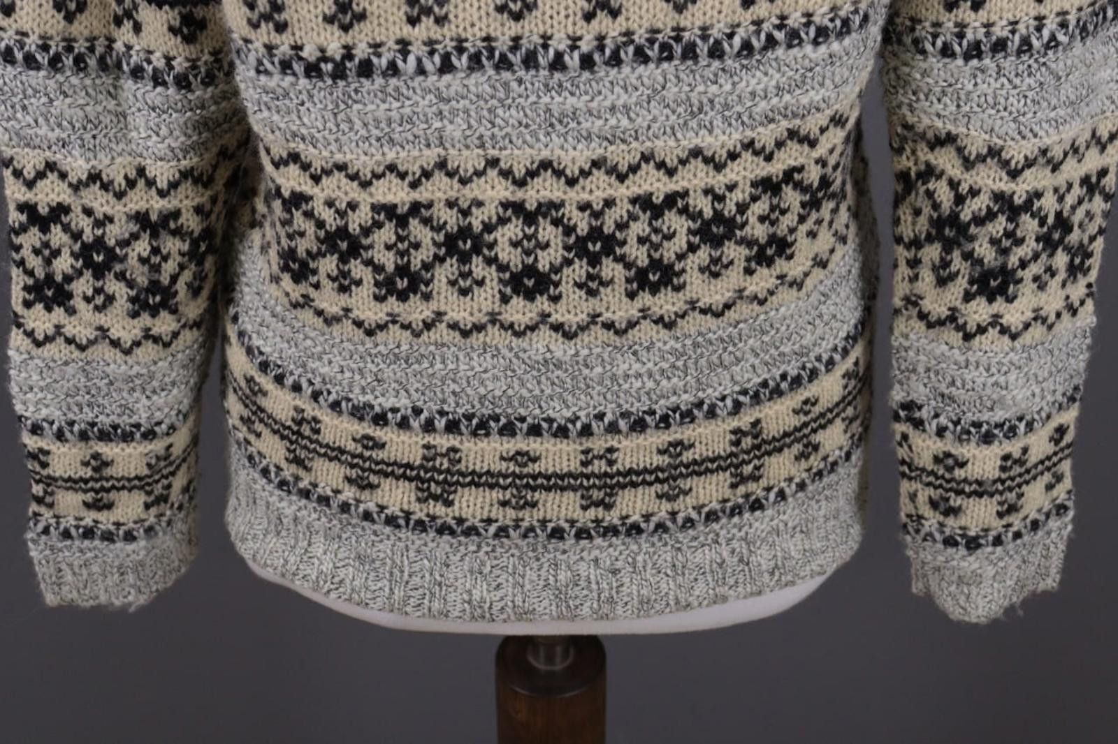 Napapijri Napapijri Gray Fair Isle Wool Knit Jumper Sweater Size M Size M / US 6-8 / IT 42-44 - 9 Thumbnail