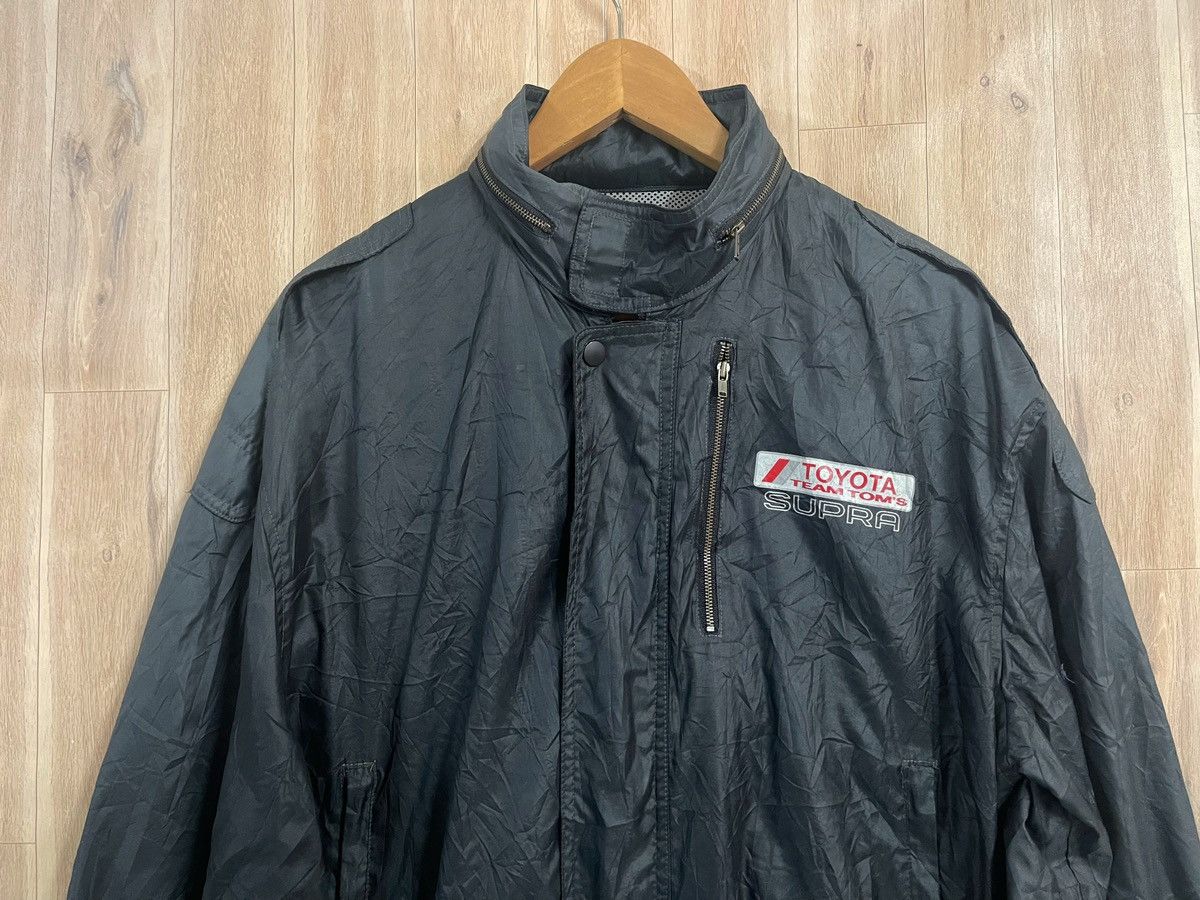 Japanese Brand × Vintage Vintage Toyota Jacket Supra by Team Tom’s TRD JDM L Size US L / EU 52-54 / 3 - 3 Thumbnail
