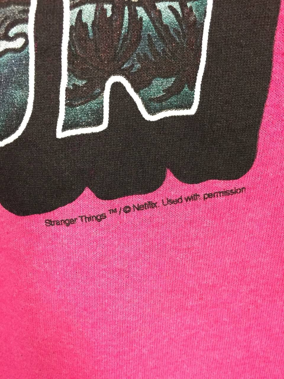 Other Netflix Stranger Things Greetings From The Upside Down Tee Size US L / EU 52-54 / 3 - 4 Thumbnail
