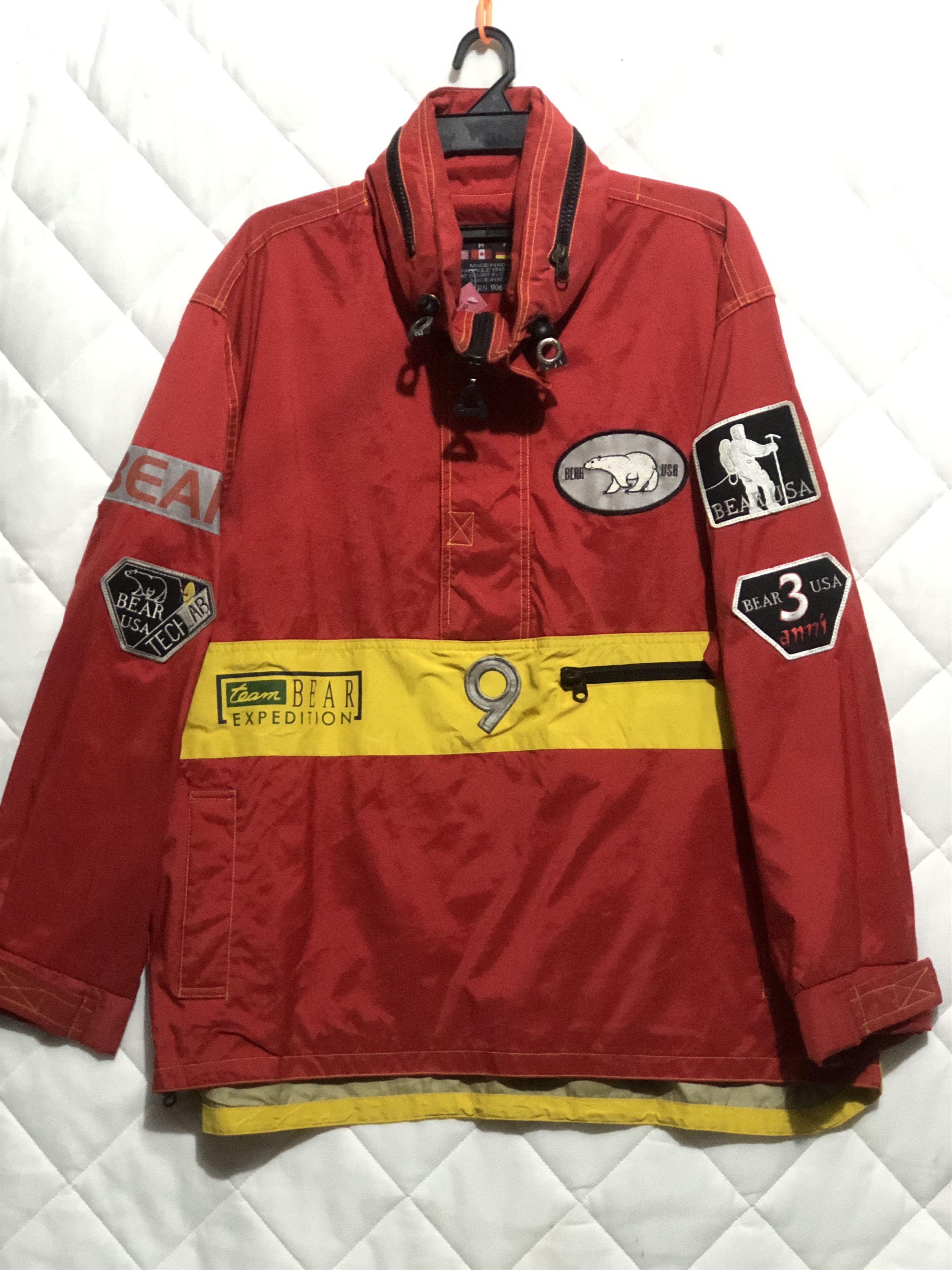 Outdoor Research Vintage 90s BEAR USA Half Zipper Jacket Size US L / EU 52-54 / 3 - 1 Thumbnail