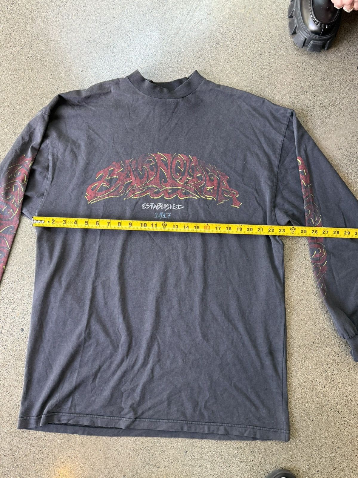 Balenciaga Demna Balenciaga SS24 Offshore Longsleeve Tee Size US M / EU 48-50 / 2 - 9 Thumbnail