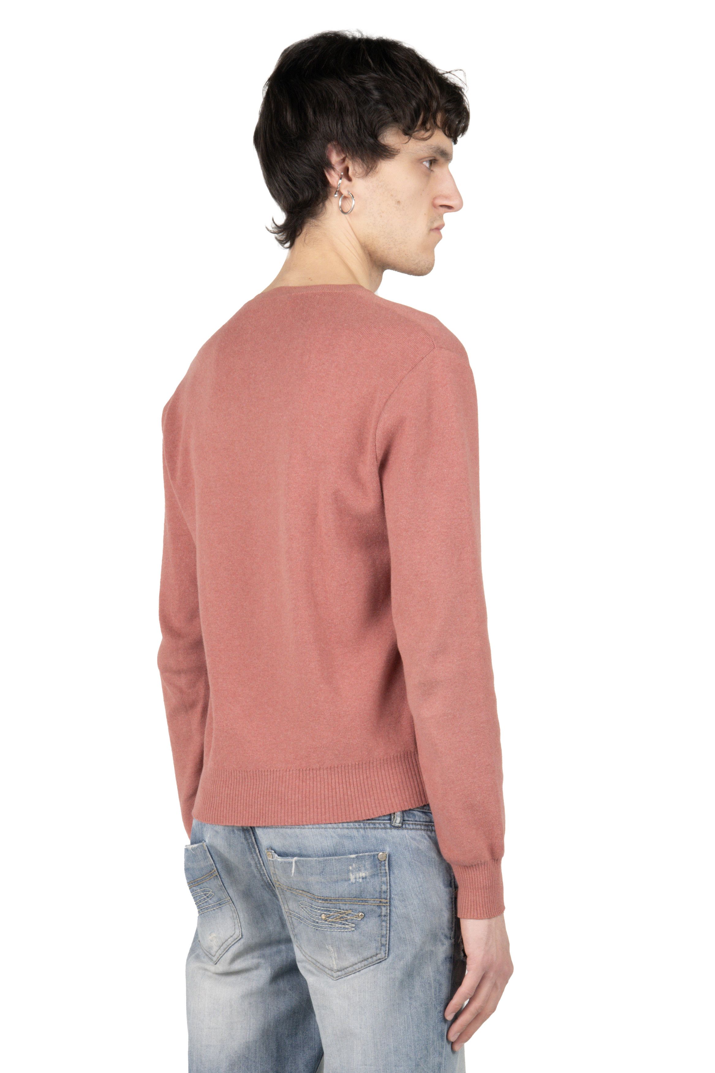 Raf by Raf Simons RAF BY RAF SIMONS Salmon V-Neck Sweater Size US S / EU 44-46 / 1 - 2 Thumbnail