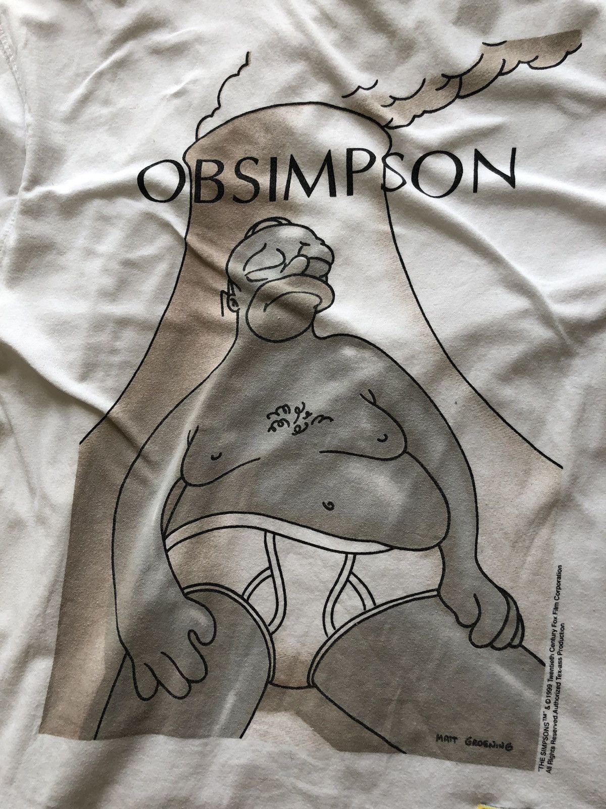 Vintage rare vintage The Simpsons bart tee 90s era y2k Size US M / EU 48-50 / 2 - 2 Thumbnail
