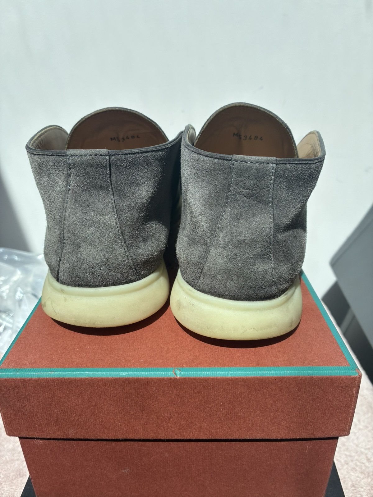 Loro Piana Loro piana grey suede open walk uk 6 eu 40 Size US 7 / EU 40 - 5 Thumbnail