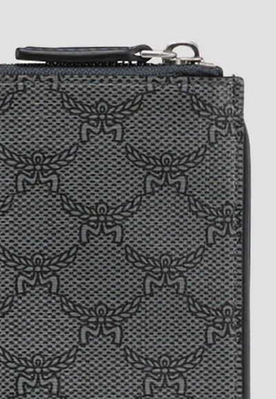 MCM o1mt1gz0426 Size: OS / XLarge Pouch in Dark Grey Size ONE SIZE - 4 Thumbnail