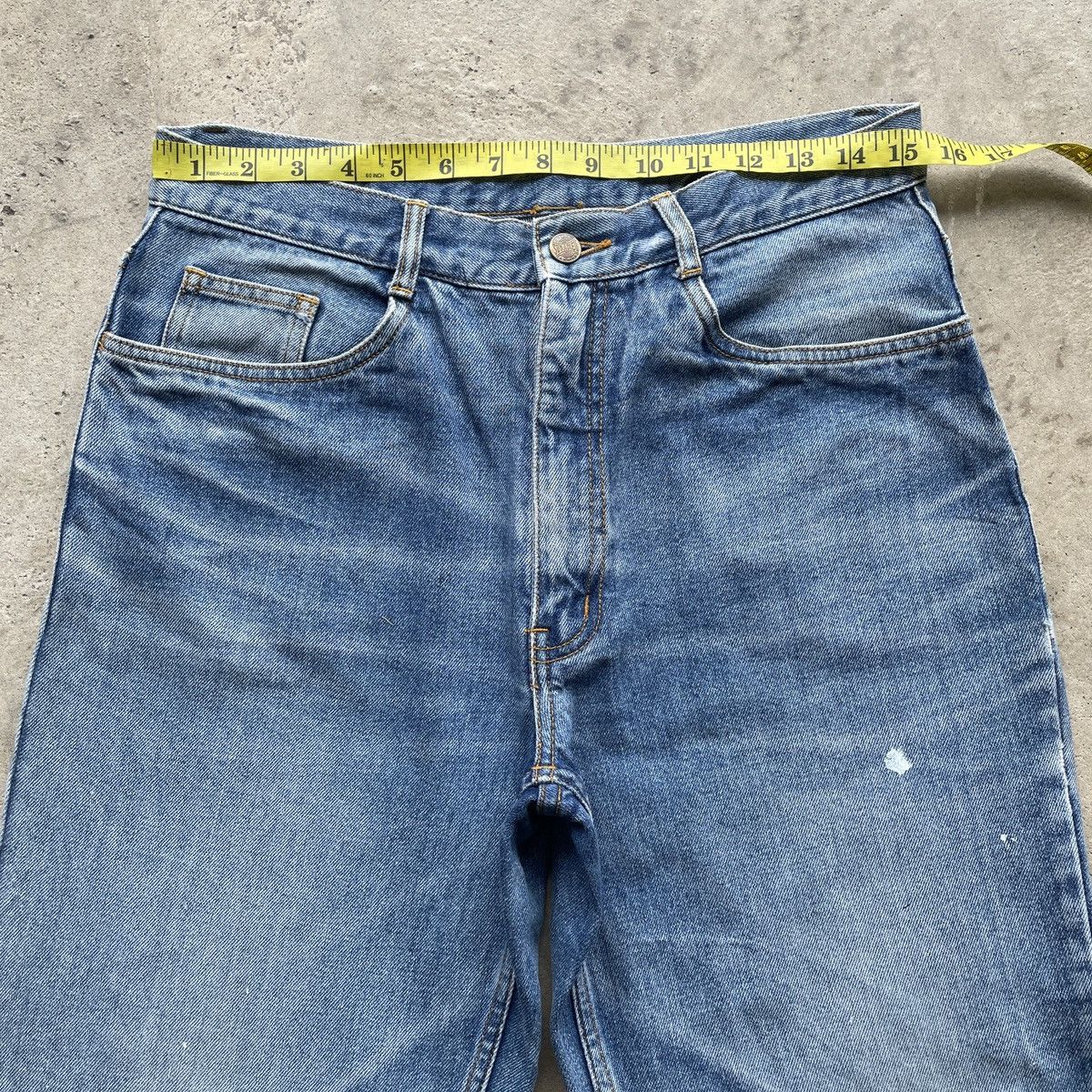 Japanese Brand W31💥 Vintage Japanese Jeans Faded Denim Distressed Pants Size US 31 - 5 Thumbnail