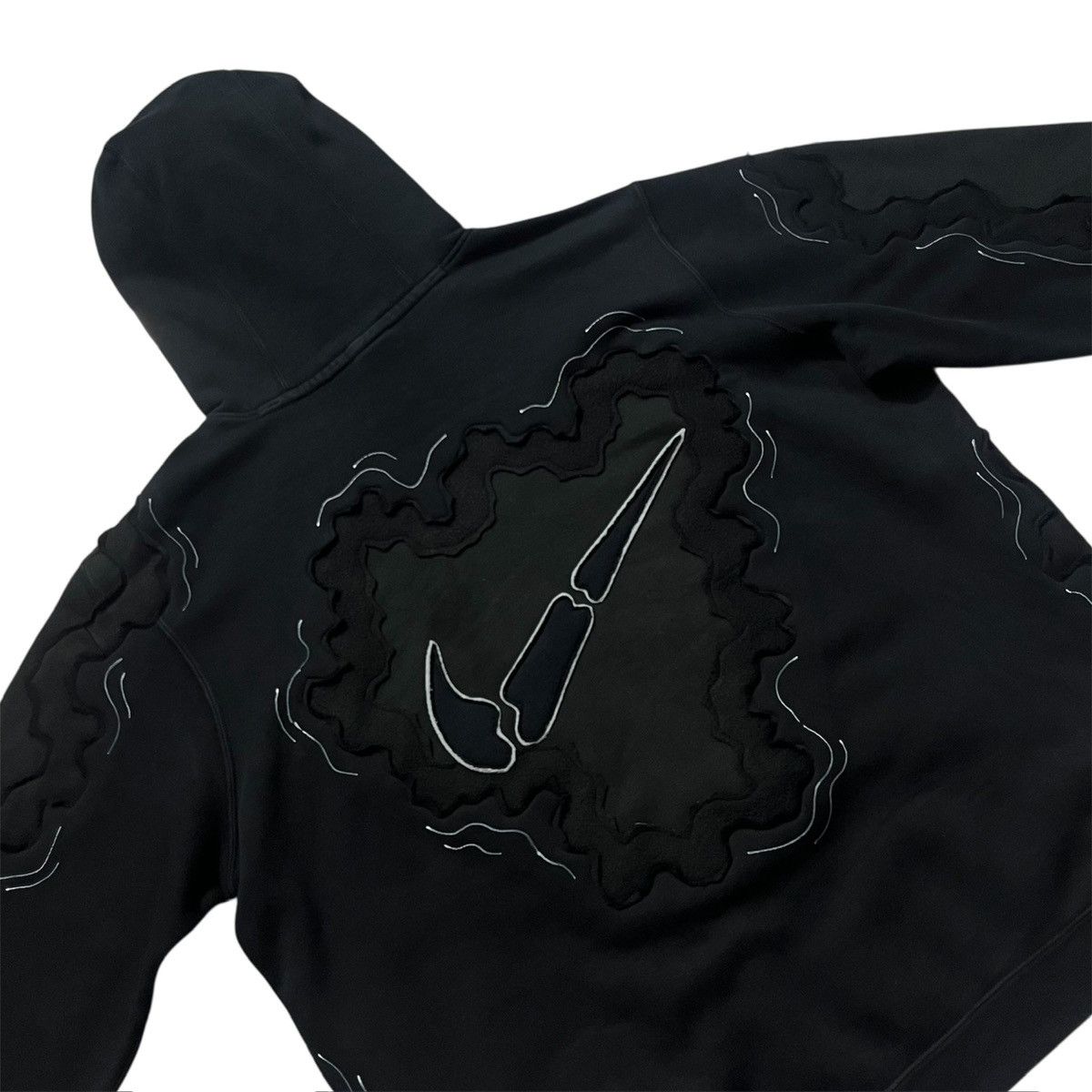 Nike Reworked Nike hoodie skeleton Size US M / EU 48-50 / 2 - 5 Thumbnail