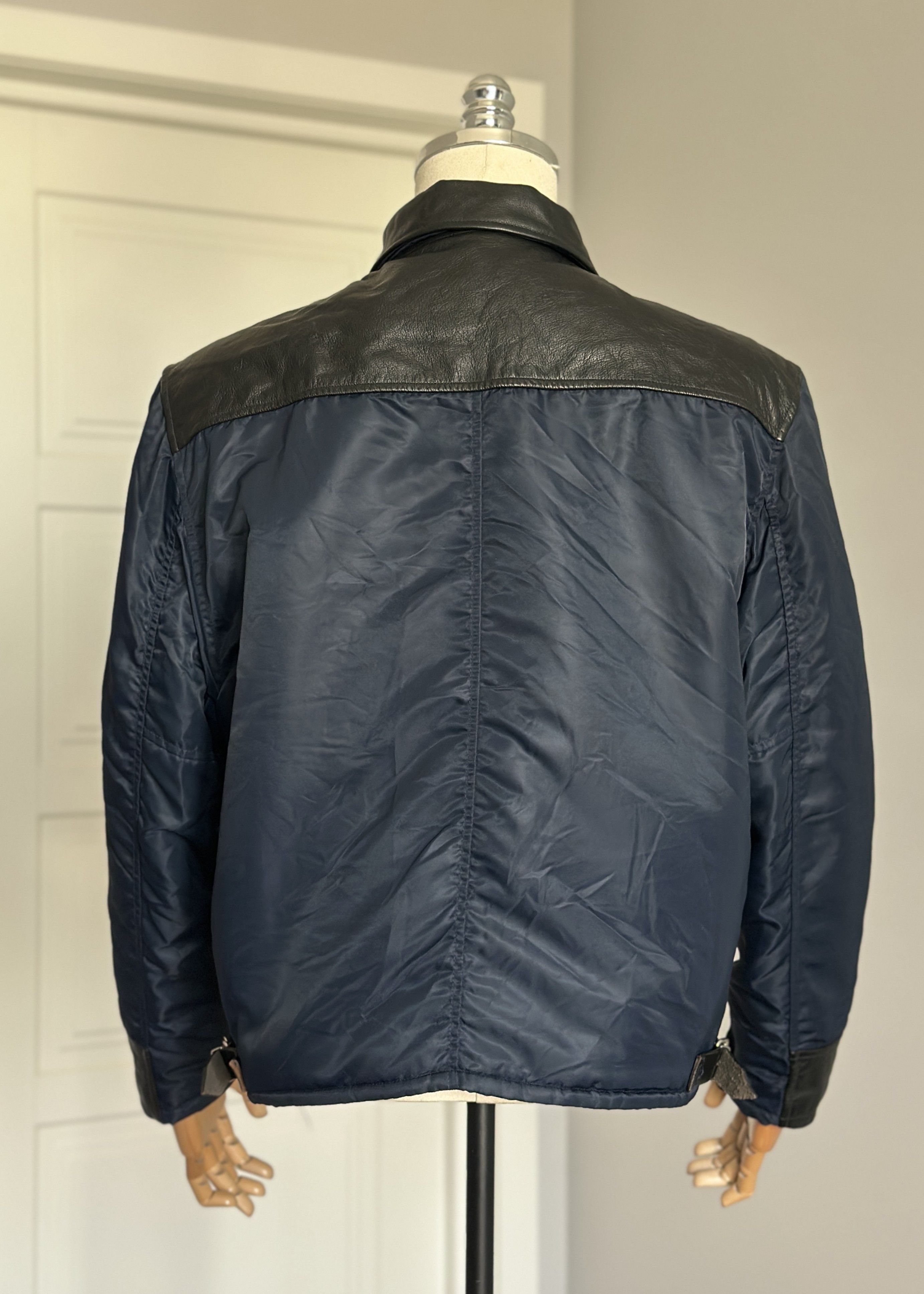 Durango DURANGO Men's Leather Nylon Jacket Size M Casual Clothing Size US M / EU 48-50 / 2 - 8 Thumbnail