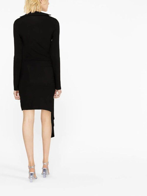 Off-White o1y1225 Mini Dress in Black Size XS / US 0-2 / IT 36-38 - 3 Thumbnail