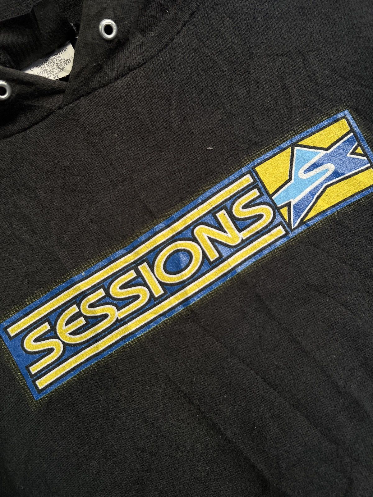 Sessions vintage sessions snowboarding hoodie pull over Size US XL / EU 56 / 4 - 6 Thumbnail