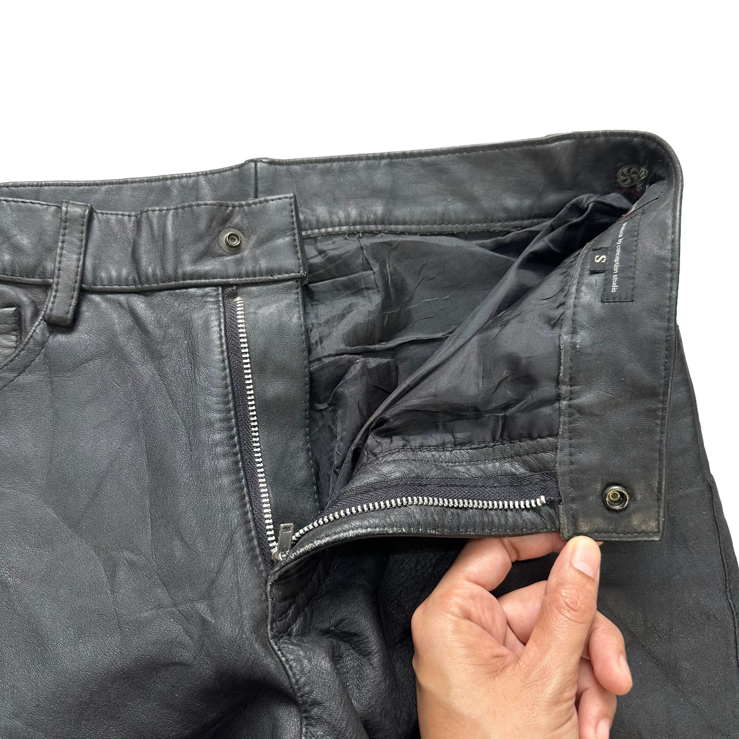 Leather LUVA TRAM CONCEPTION STUDIO LEATHER PANT #8504-012 Size US 28 / EU 44 - 3 Thumbnail