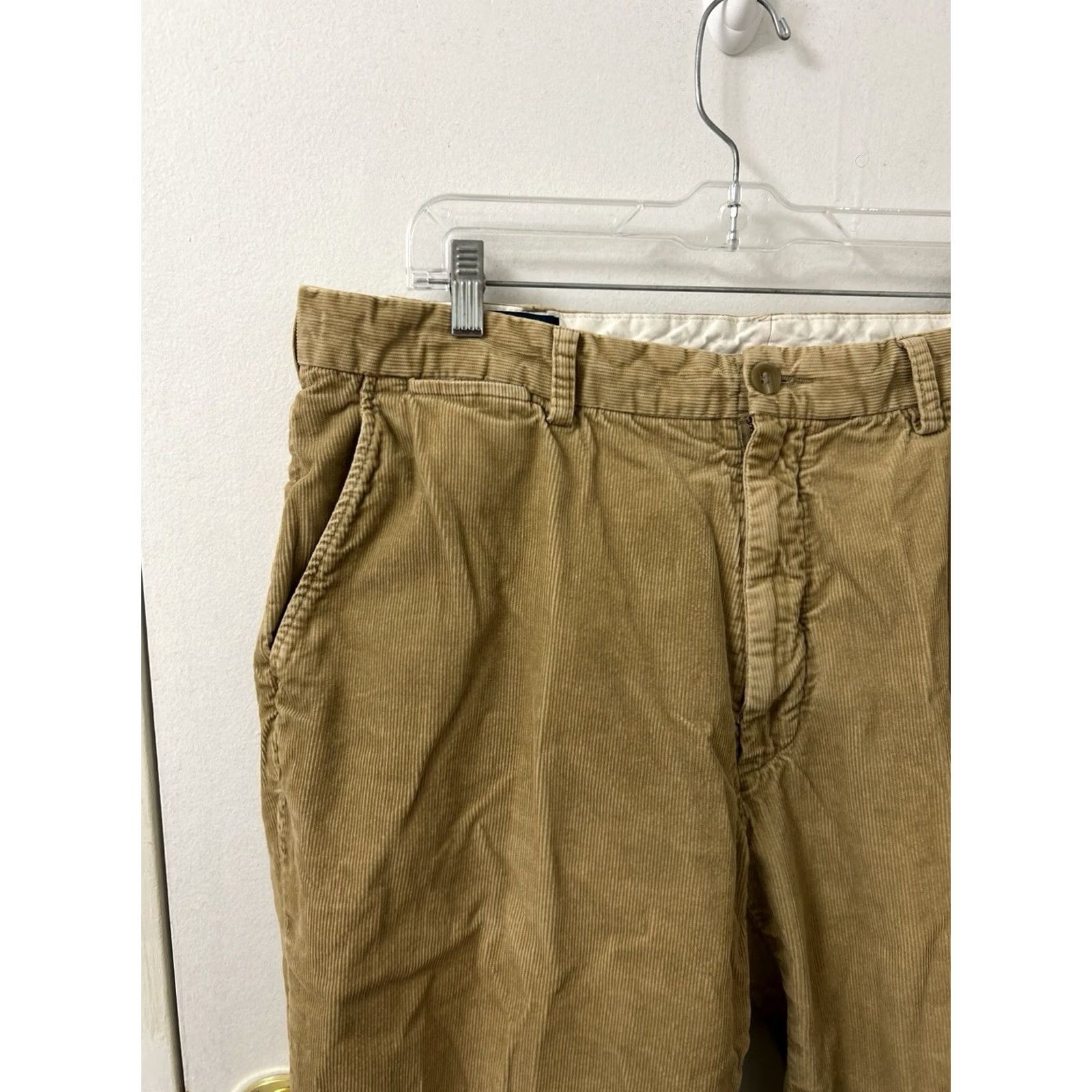 Polo Ralph Lauren VINTAGE Polo Ralph Lauren Prospect Pant Men 40x26 Tan Corduroy Trousers Size US L / EU 52-54 / 3 - 4 Thumbnail