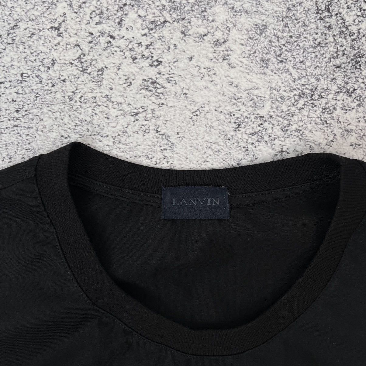 Lanvin Lanvin Black T-Shirt Mens Size L Size US L / EU 52-54 / 3 - 3 Thumbnail