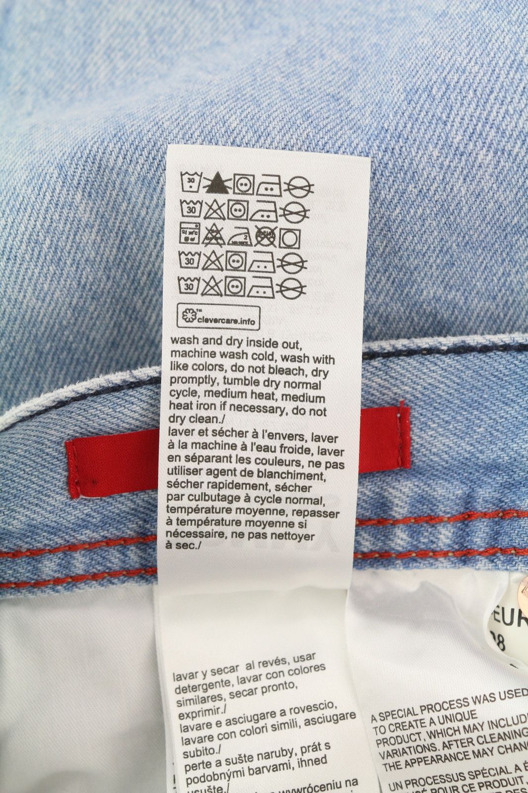 Tommy Hilfiger AIDEN BAGGY DENIM W30 Washed Shorts 84974 Size US 30 / EU 46 - 7 Thumbnail