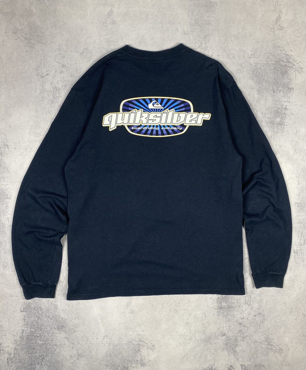 Vintage Vintage Quicksilver Long Sleeve Y2K Surfwear Skater Retro Size US L / EU 52-54 / 3 - 1 Thumbnail