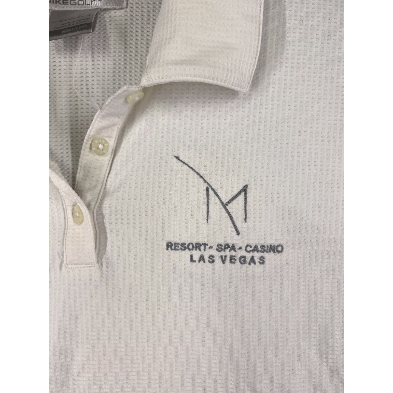 Nike VINTAGE Nike Polo Shirt Womens L White Golf Modern Shirt Ladies Polo Size L / US 10 / IT 46 - 5 Thumbnail