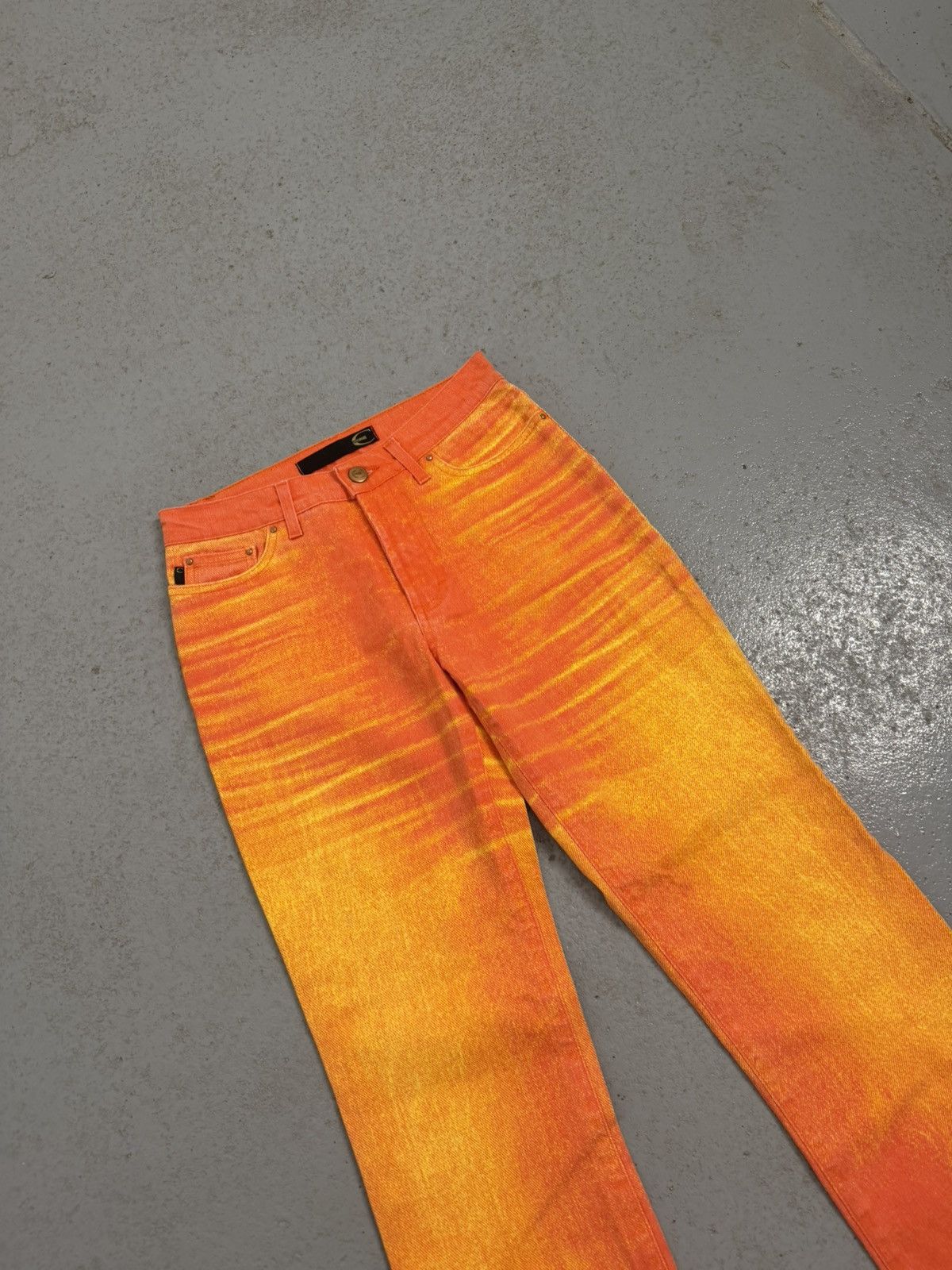 Just Cavalli Vintage Just Cavalli Orange Jeans Size 26" / US 2 / IT 38 - 3 Thumbnail